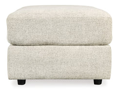 Soletren Stone Oversized Ottoman - Ornate Home
