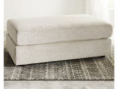 Soletren Stone Oversized Ottoman - Ornate Home