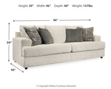 Soletren Stone Sofa, 2 Chairs, and Ottoman (Online Special Price) - Ornate Home