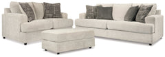 Soletren Stone Sofa, Chair, and Ottoman - Ornate Home