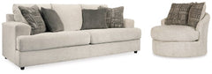 Soletren Stone Sofa and Chair - Ornate Home