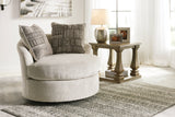 Soletren Stone Swivel Accent Chair (Online Special Price) - Ornate Home