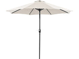 Soli Beige Outdoor Umbrella w/ Auto Tilt - Ornate Home