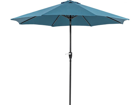 Soli Blue Outdoor Umbrella w/ Auto Tilt - Ornate Home