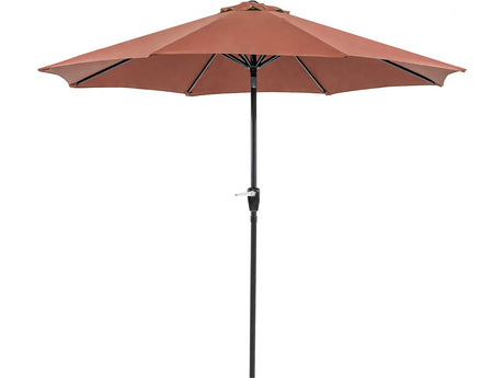Soli Red Outdoor Umbrella w/ Auto Tilt - Ornate Home