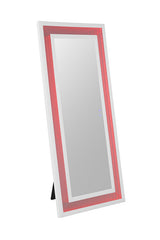 Solinus White Floor Mirror - Ornate Home
