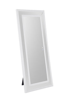 Solinus White Floor Mirror - Ornate Home