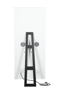 Solinus White Floor Mirror - Ornate Home