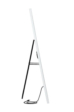Solinus White Floor Mirror - Ornate Home