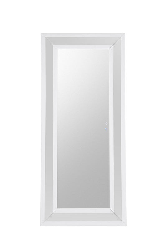 Solinus White Floor Mirror - Ornate Home