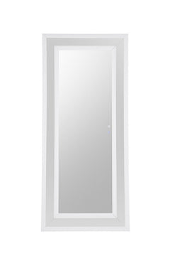 Solinus White Floor Mirror - Ornate Home