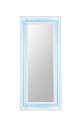 Solinus White Floor Mirror - Ornate Home