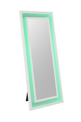 Solinus White Floor Mirror - Ornate Home