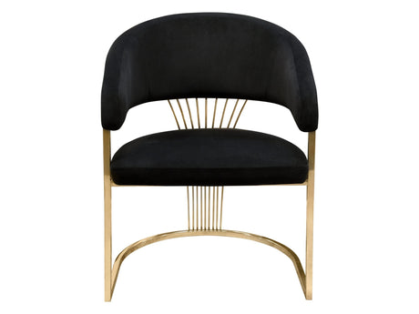 Solstice Black Dining Chair - Ornate Home