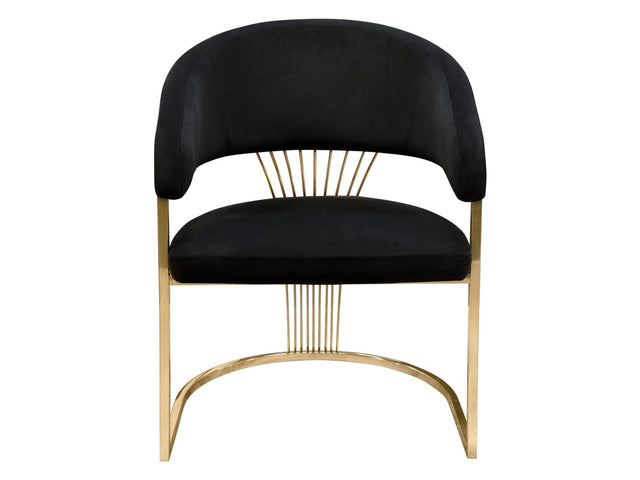 Solstice Black Dining Chair - Ornate Home
