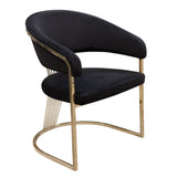 Solstice Black Dining Chair - Ornate Home