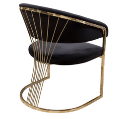 Solstice Black Dining Chair - Ornate Home
