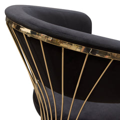 Solstice Black Dining Chair - Ornate Home