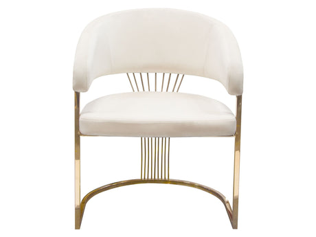 Solstice Cream Dining Chair - Ornate Home