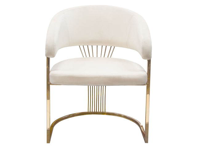 Solstice Cream Dining Chair - Ornate Home