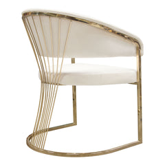 Solstice Cream Dining Chair - Ornate Home