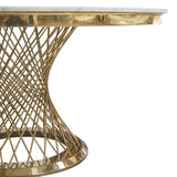 Solstice Marble Round Dining Table - Ornate Home