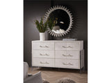 Solstice White Mirror - Ornate Home