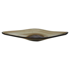 Soluna Brown Indoor-Outdoor Glass Bowl - Ornate Home