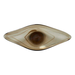 Soluna Brown Indoor-Outdoor Glass Bowl - Ornate Home