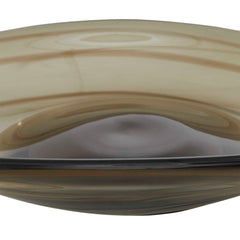 Soluna Brown Indoor-Outdoor Glass Bowl - Ornate Home