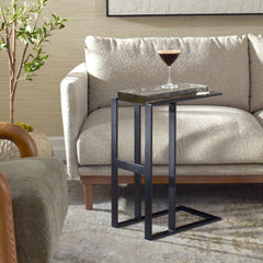 Soma Black Accent Table - Ornate Home