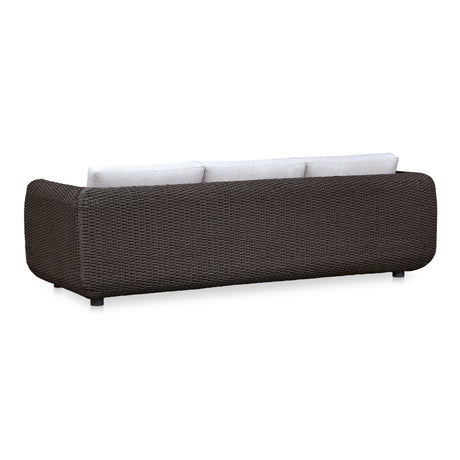 Soma Dark Brown Outdoor Sofa - Ornate Home