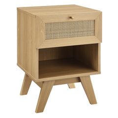 Soma Oak 1-Drawer Nightstand - Ornate Home