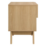 Soma Oak 1-Drawer Nightstand - Ornate Home