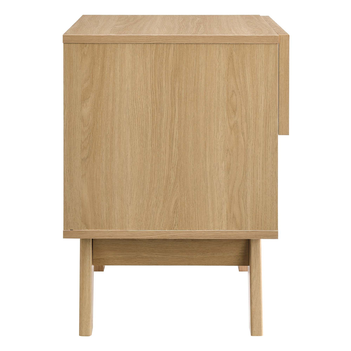 Soma Oak 1-Drawer Nightstand - Ornate Home
