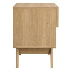 Soma Oak 1-Drawer Nightstand - Ornate Home