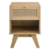 Soma Oak 1-Drawer Nightstand - Ornate Home