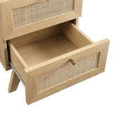Soma Oak 2-Drawer Nightstand - Ornate Home
