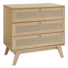 Soma Oak 3-Drawer Dresser - Ornate Home