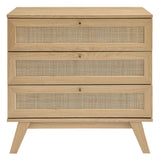 Soma Oak 3-Drawer Dresser - Ornate Home