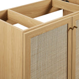 Soma Oak 36" Bathroom Vanity Cabinet (Sink Basin Not Included) - Ornate Home