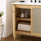 Soma Oak 36" Bathroom Vanity Cabinet (Sink Basin Not Included) - Ornate Home
