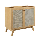 Soma Oak 36" Bathroom Vanity Cabinet (Sink Basin Not Included) - Ornate Home