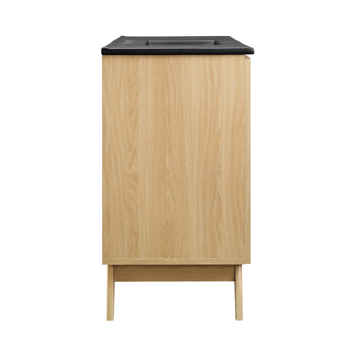 Soma Oak/Black 48" Single Sink Bathroom Vanity - Ornate Home
