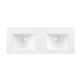 Soma Oak/White 48" Double Sink Bathroom Vanity - Ornate Home