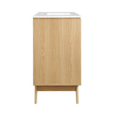 Soma Oak/White 48" Single Sink Bathroom Vanity - Ornate Home
