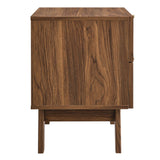 Soma Walnut 2-Drawer Nightstand - Ornate Home
