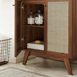 Soma Walnut 30" Bathroom Vanity Cabinet (Sink Basin Not Included) - Ornate Home