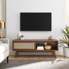 Soma Walnut 47" TV Stand - Ornate Home