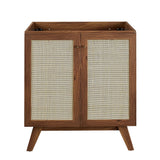 Soma Walnut/Black 30" Bathroom Vanity - Ornate Home